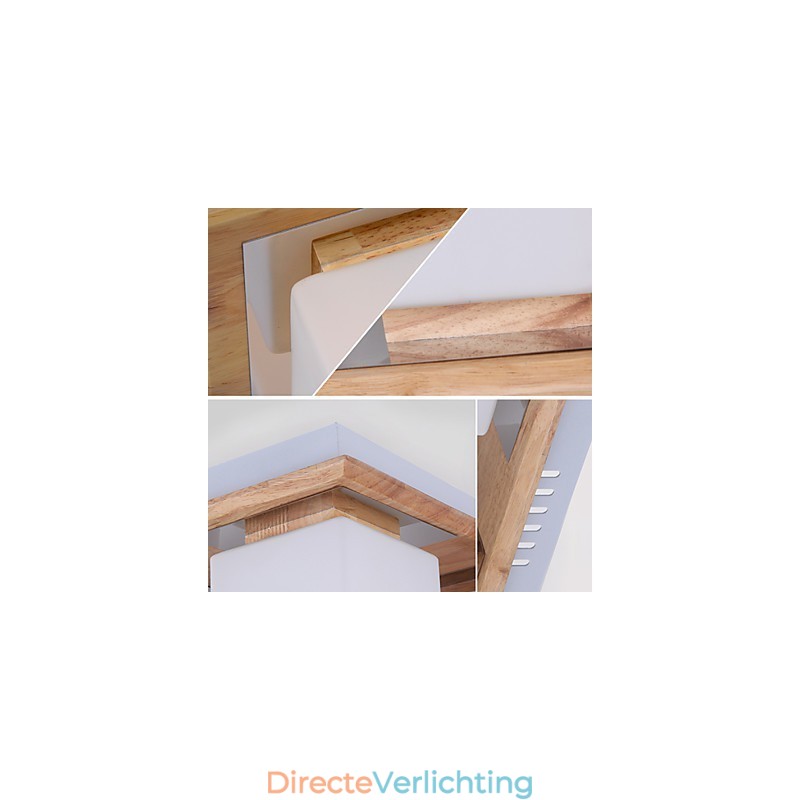 Inbouw mini-stijl moderne eigentijdse hout