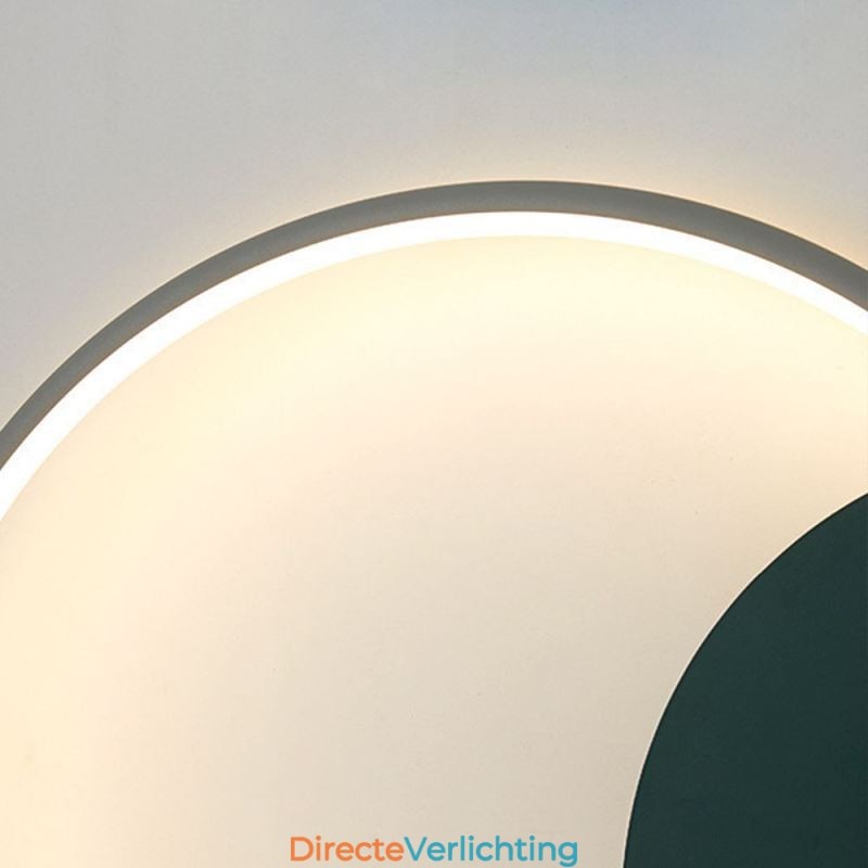 Wandlamp Ronde Tuin Smeedijzeren Wandlamp