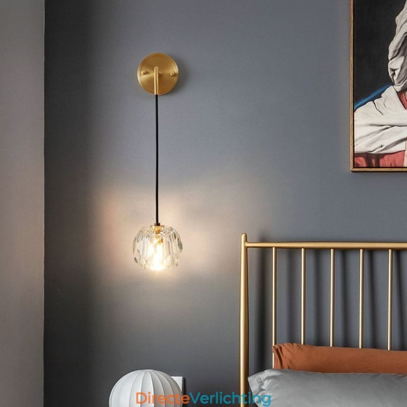 Moderne wandlamp creatieve kristallen wandlamp
