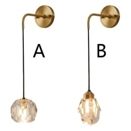 Moderne wandlamp creatieve kristallen wandlamp