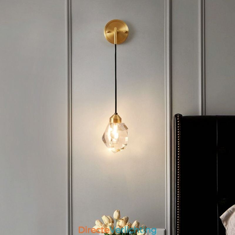 Moderne wandlamp creatieve kristallen wandlamp