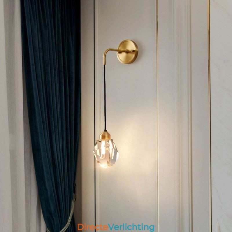 Moderne wandlamp creatieve kristallen wandlamp