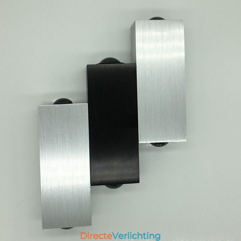Moderne wandlampen, op- en neerwaartse wandlamp, aluminium wandlamp