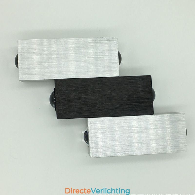 Moderne wandlampen, op- en neerwaartse wandlamp, aluminium wandlamp