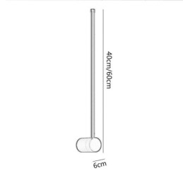 Moderne lange wandlamp, nachtkastje, decoratieve lamp