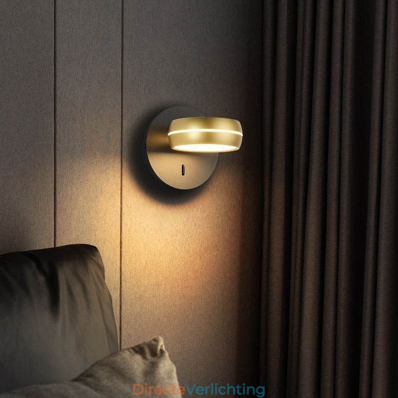 Draaibare wandlamp Moderne minimalistische wandlamp