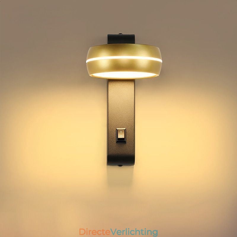 Draaibare wandlamp moderne minimalistische wandlamp