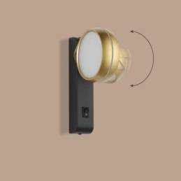 Draaibare wandlamp moderne minimalistische wandlamp