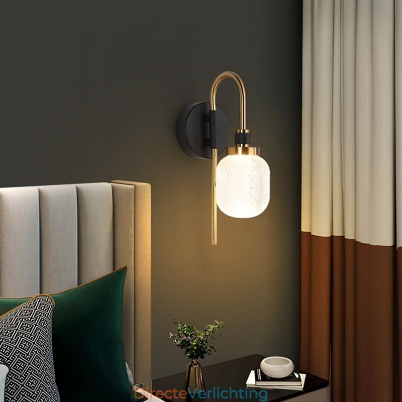 Moderne minimalistische wandlamp, acryl wandlamp