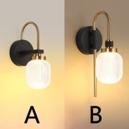 Moderne minimalistische wandlamp, acryl wandlamp
