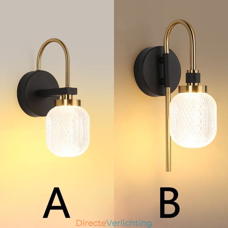 Moderne minimalistische wandlamp, acryl wandlamp