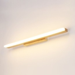 Spiegellamp Massief houten wandlamp Moderne wandlamp