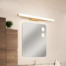 Spiegellamp Massief houten wandlamp Moderne wandlamp