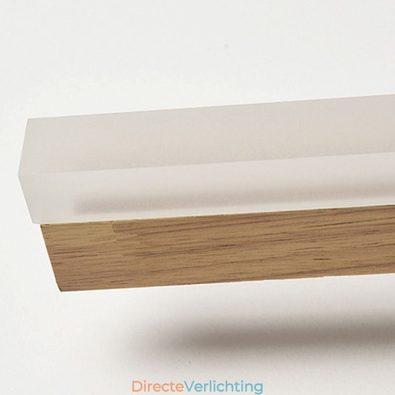 Spiegellamp Massief houten wandlamp Moderne wandlamp