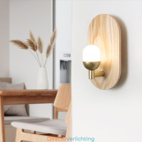 Decoratie Muur Houten Lamp Entree Gangpad Verlichting Nordic Bedside Wandlamp Decoratie Muur Houten Lamp Entree Gangpad Verlichting Nordic Bedside Wandlamp