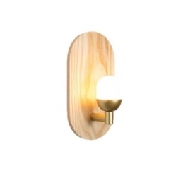 Decoratie Muur Houten Lamp Entree Gangpad Verlichting Nordic Bedside Wandlamp