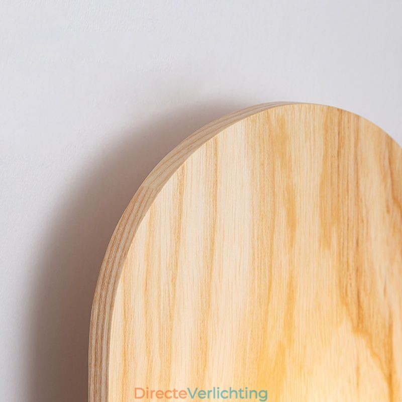 Decoratie Muur Houten Lamp Entree Gangpad Verlichting Nordic Bedside Wandlamp