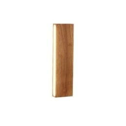Moderne wandlamp van hout, entree, gangpadverlichting, Scandinavische wandlamp voor op het bed