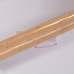 Moderne houten wandlamp entree gangpadverlichting Nordic nachtkastje wandlamp