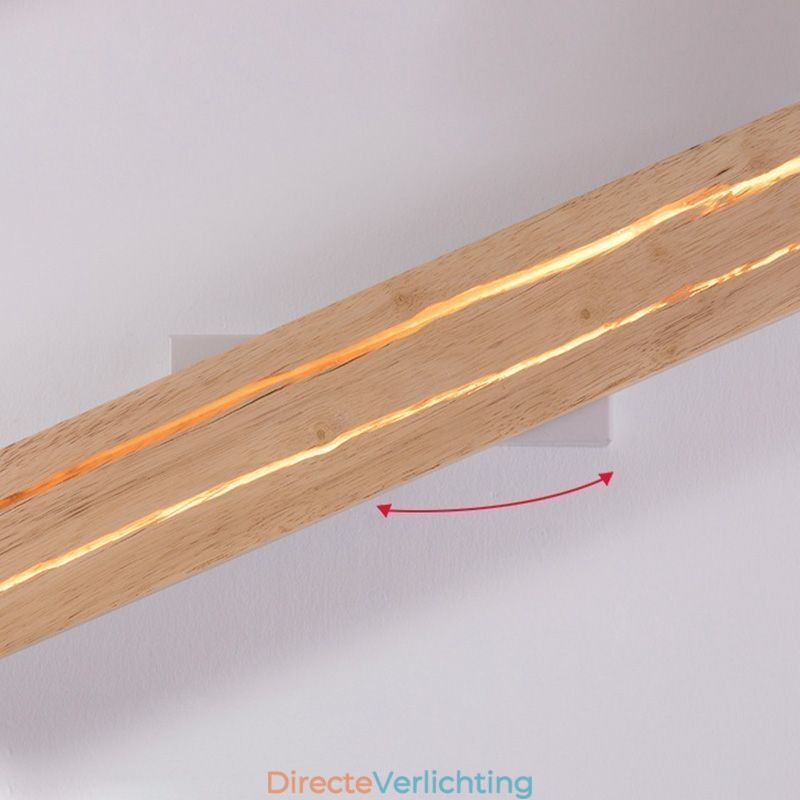 Moderne houten wandlamp entree gangpadverlichting Nordic nachtkastje wandlamp
