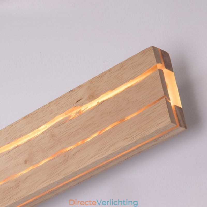 Moderne houten wandlamp entree gangpadverlichting Nordic nachtkastje wandlamp