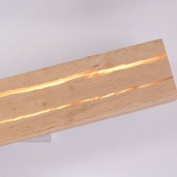 Moderne houten wandlamp entree gangpadverlichting Nordic nachtkastje wandlamp