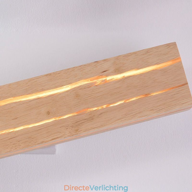Moderne houten wandlamp entree gangpadverlichting Nordic nachtkastje wandlamp