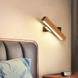 Europa Massief Houten Wandlamp Nachtkastje Wandverlichting Moderne Eenvoud Lampen