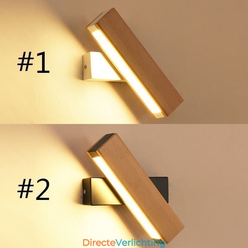 Europa Massief Houten Wandlamp Nachtkastje Wandverlichting Moderne Eenvoud Lampen