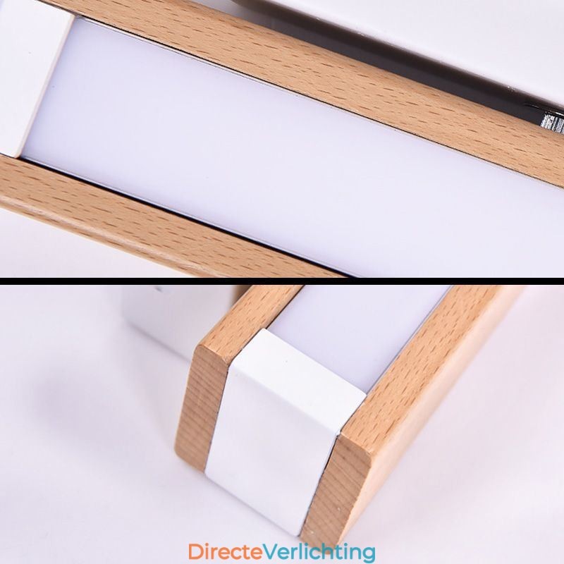 Europa Massief Houten Wandlamp Nachtkastje Wandverlichting Moderne Eenvoud Lampen