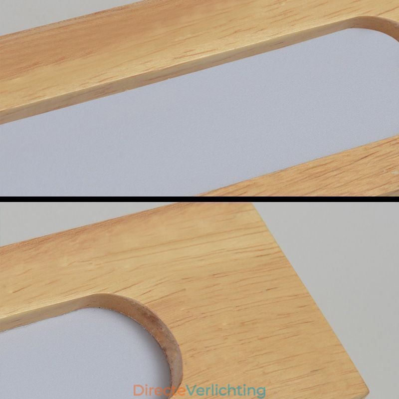 Moderne wandlamp van hout, entree, gangpadverlichting, Nordic nachtkastje wandlamp