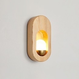Japanse decoratie wandlamp houten wandlamp entree gangpad