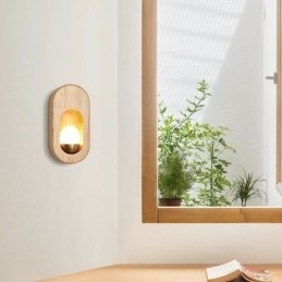 Japanse decoratie wandlamp houten wandlamp entree gangpad