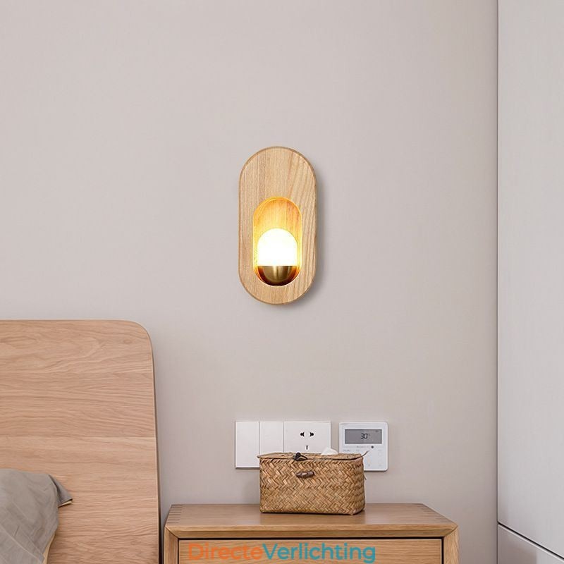 Japanse decoratie wandlamp houten wandlamp entree gangpad