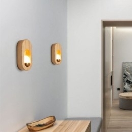 Japanse decoratie wandlamp houten wandlamp entree gangpad