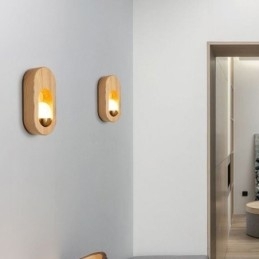 Japanse decoratie wandlamp houten wandlamp entree gangpad