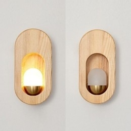 Japanse decoratie wandlamp houten wandlamp entree gangpad