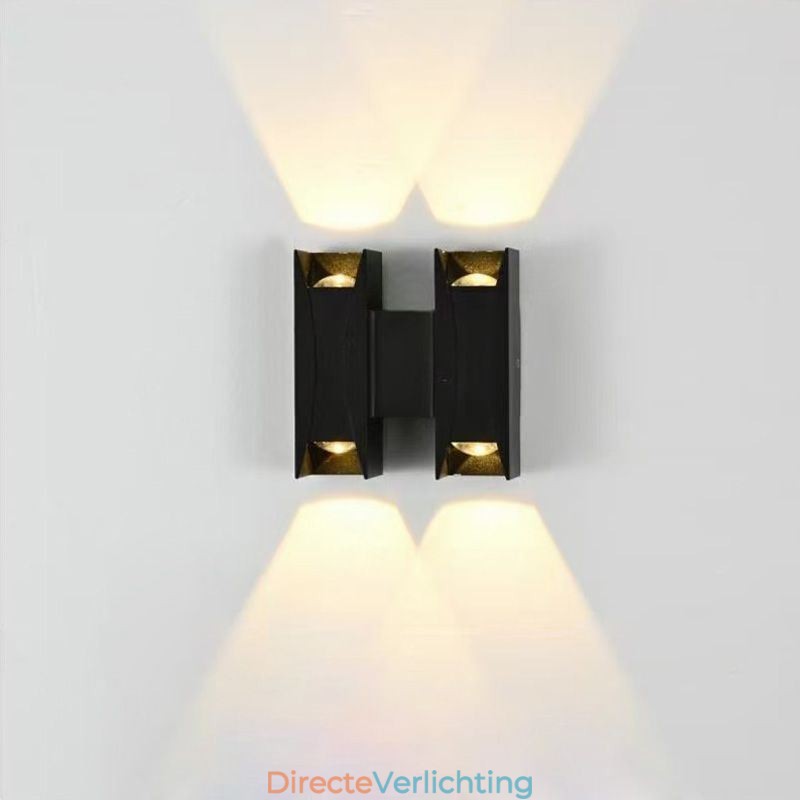 Waterdichte wandlamp moderne aluminium opbouw tuin veranda licht