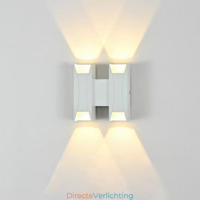 Waterdichte wandlamp moderne aluminium opbouw tuin veranda licht