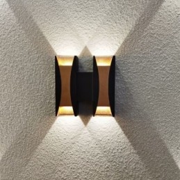 Waterdichte wandlamp moderne aluminium opbouw tuin veranda licht
