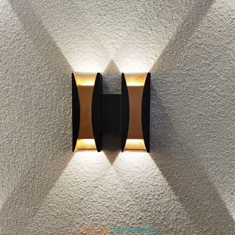 Waterdichte wandlamp moderne aluminium opbouw tuin veranda licht