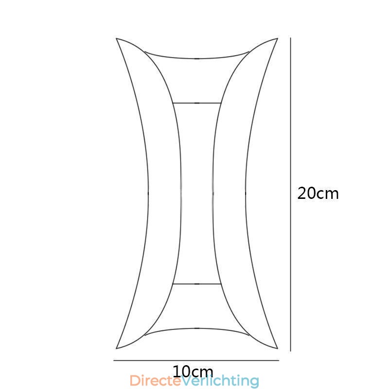 Moderne Wandlamp Waterdichte Wandlamp Binnenplaats Balkon Gang