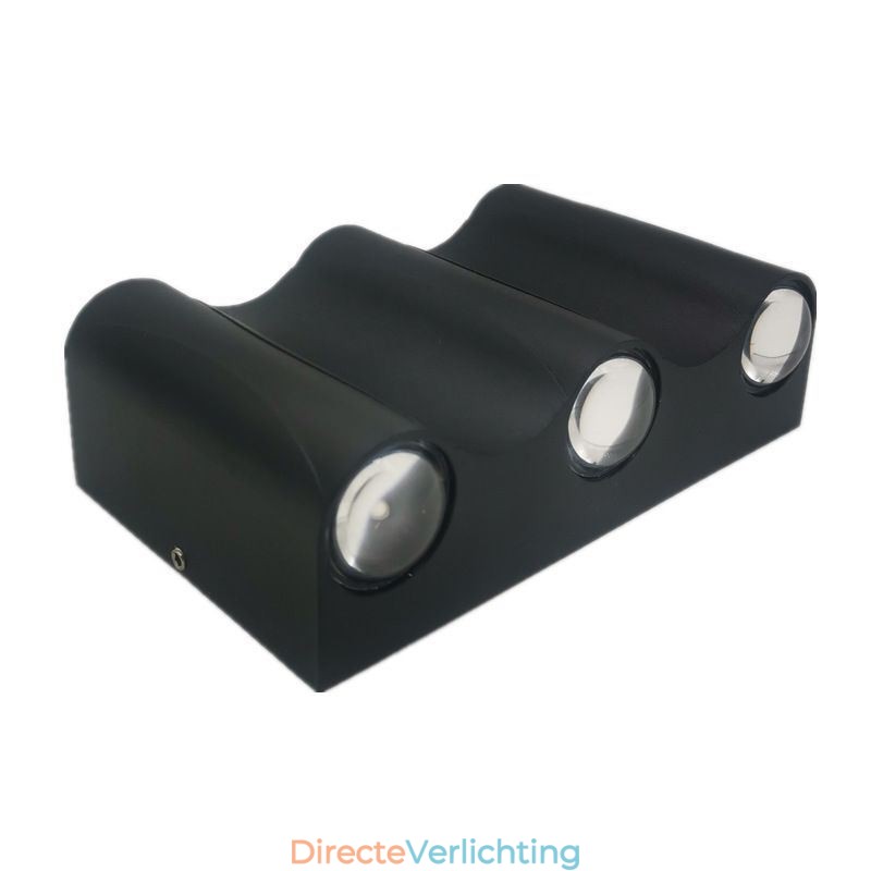 Wandlamp Aluminium Balkon Opbouw Portieklamp