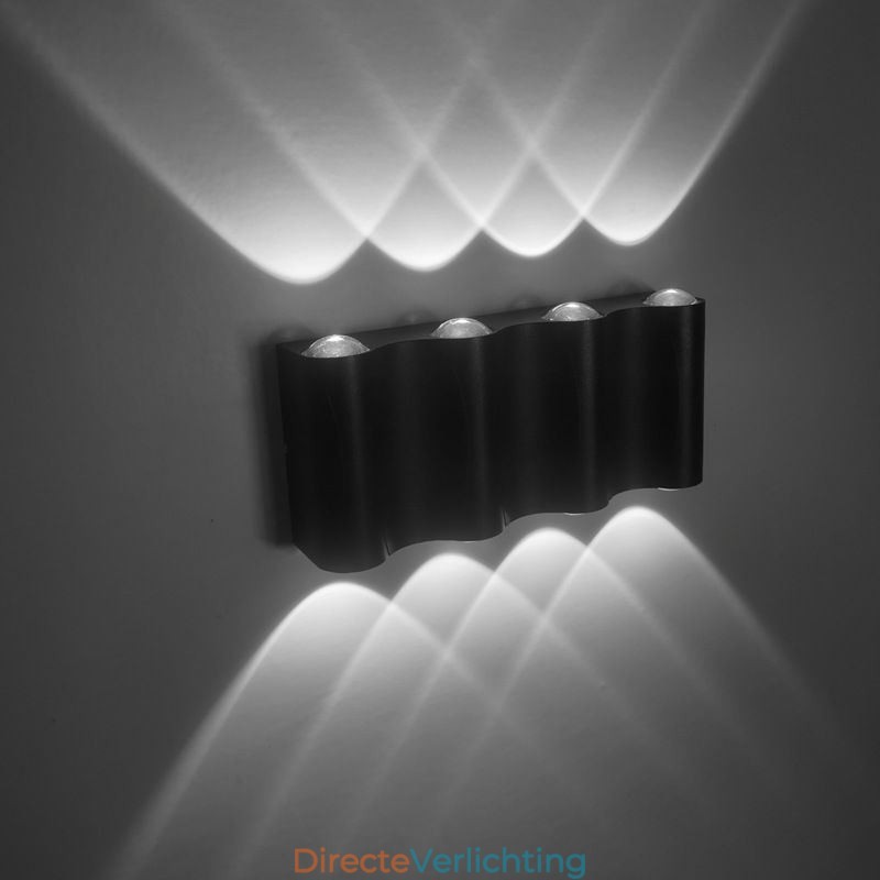 Wandlamp Aluminium Balkon Opbouw Portieklamp
