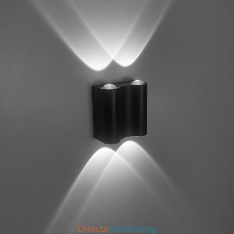 Wandlamp Aluminium Balkon Opbouw Portieklamp
