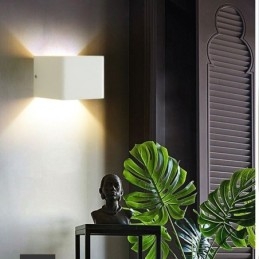 Wandlamp Aluminium Balkon Opbouw Kubus Veranda Licht