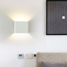 Wandlamp Aluminium Balkon Opbouw Kubus Veranda Licht