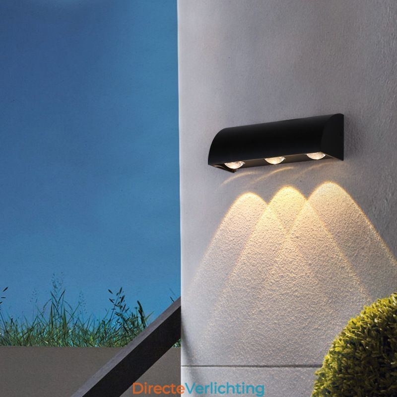 Wandlamp Waterdicht Aluminium Trap Wandlamp