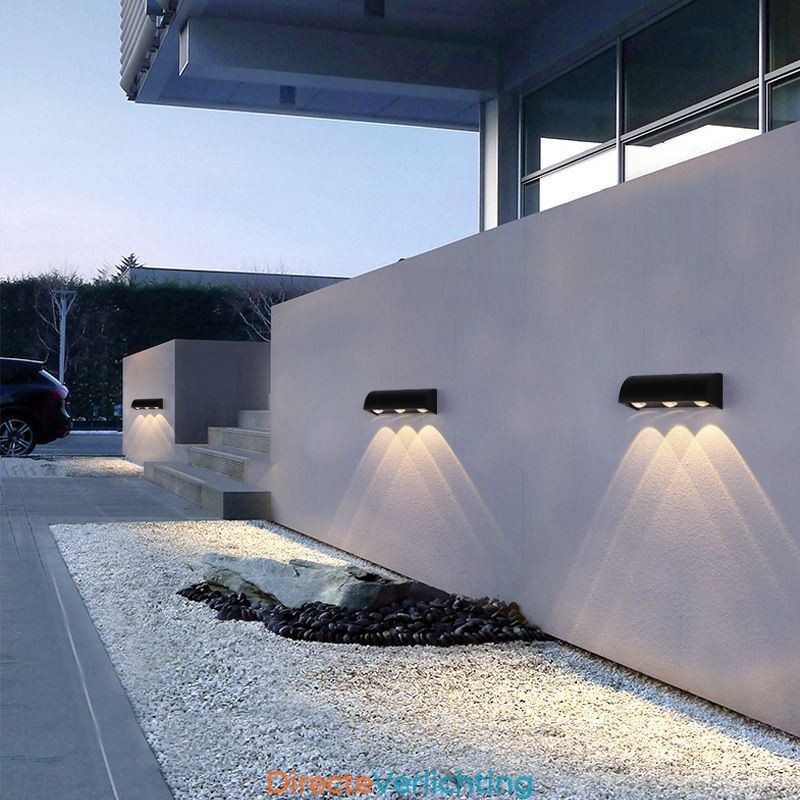 Wandlamp Waterdicht Aluminium Trap Wandlamp