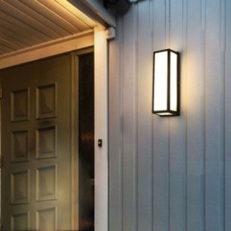 Rechthoekige wandlamp moderne waterdichte villa veranda wandlamp